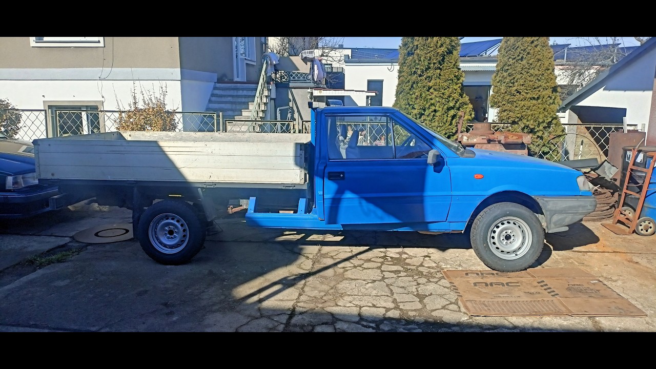 FSO Polonez truck czas zacząć remont po zimie.