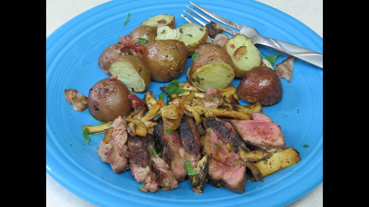 #MyCalabash -  Foodland Farms Pulehu Steak with Spicy Sambal Hamakua Mushrooms