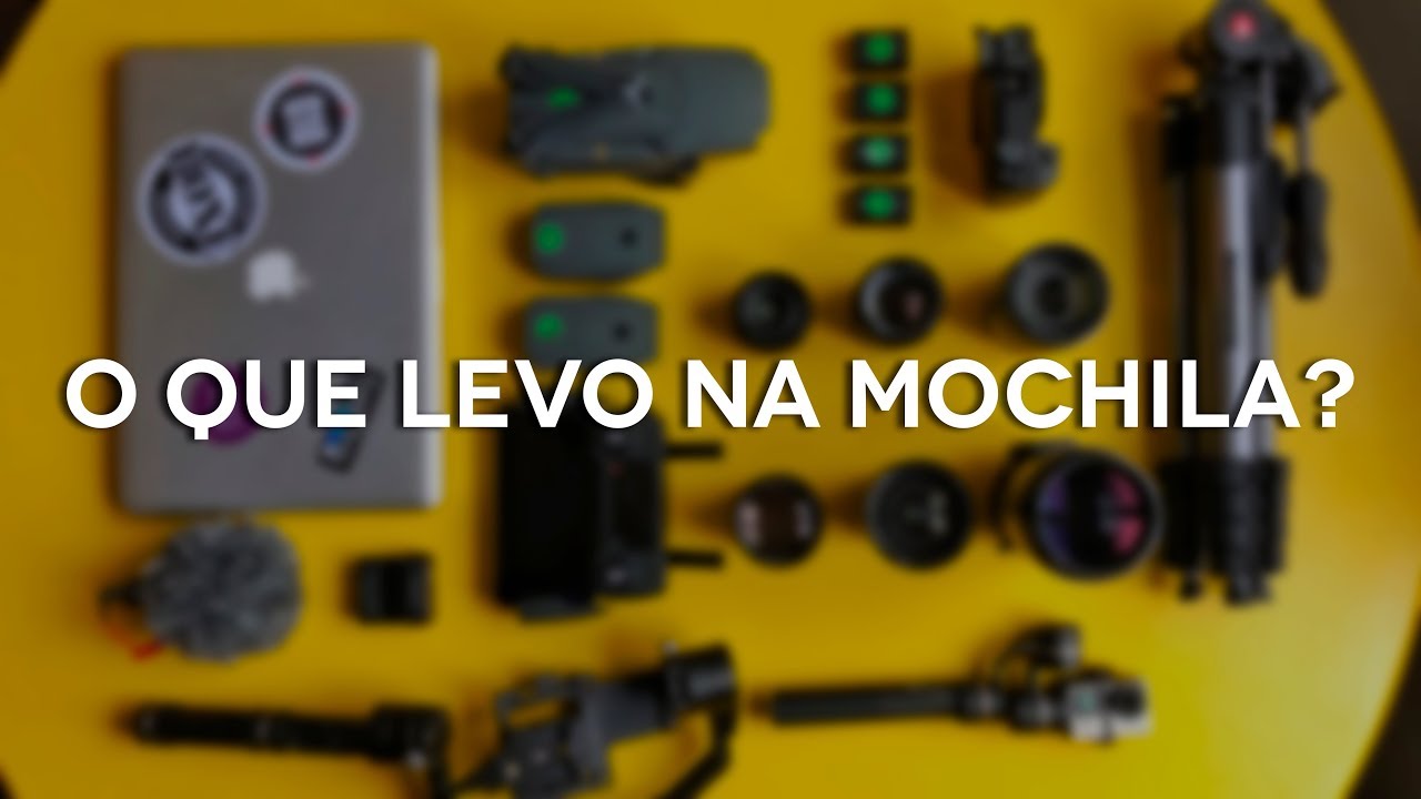 VIDEOMAKER - O QUE LEVO NA MOCHILA?
