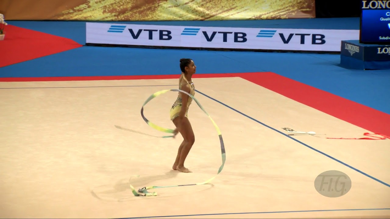 GUNDLAPALLY Meghana (IND) - 2018 Rhythmic Worlds, Sofia (BUL) - Qualifications Ribbon