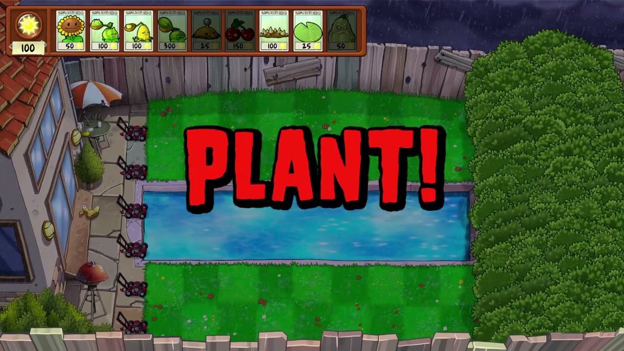 Cloudy Day On The Pool! | Plants vs Zombies Replanted Part 14