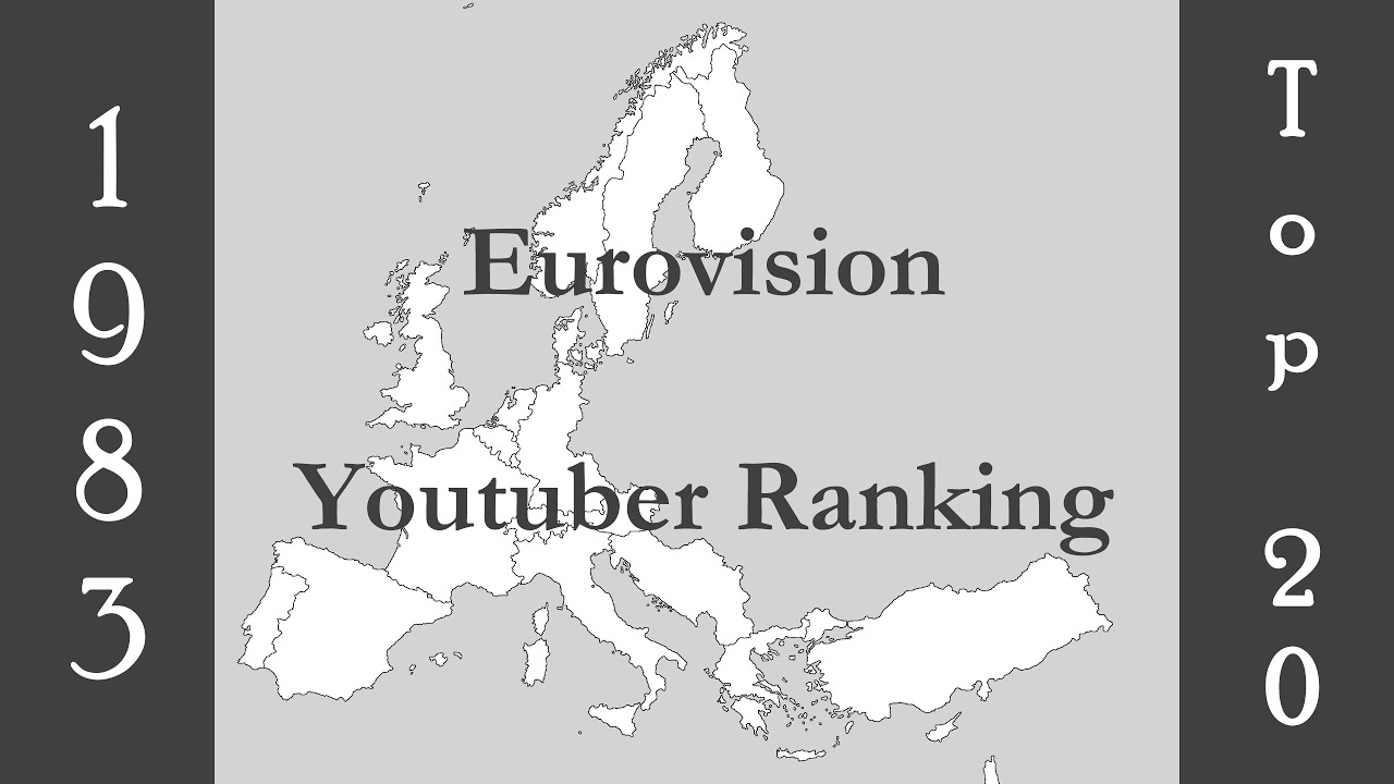 Youtube's Ranking - Eurovision 1983
