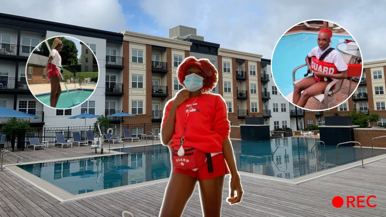 Day In My Life as a CONTINENTAL POOL LIFEGUARD || J1 work & travel ||