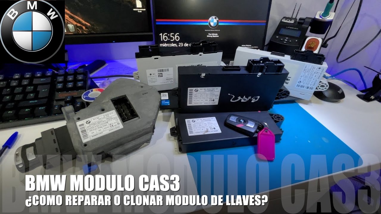 CAS3 BMW: ¿Como clonar o reparar unidad de llaves?