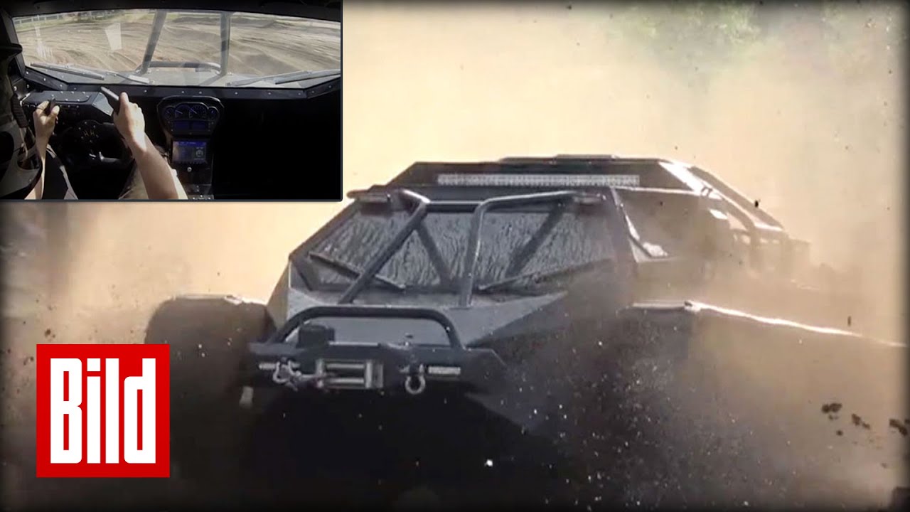 Mad Max real - Panzer-Spa&szlig; f&uuml;r alle - Ripsaw EV2 - SUV (Milit&auml;r / Gel&auml;nde / Offroad)