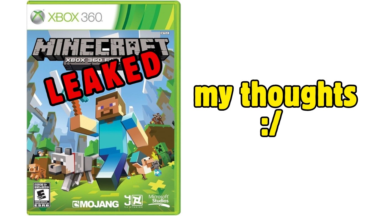 my thoughts on the leak as someone who doesn't like change