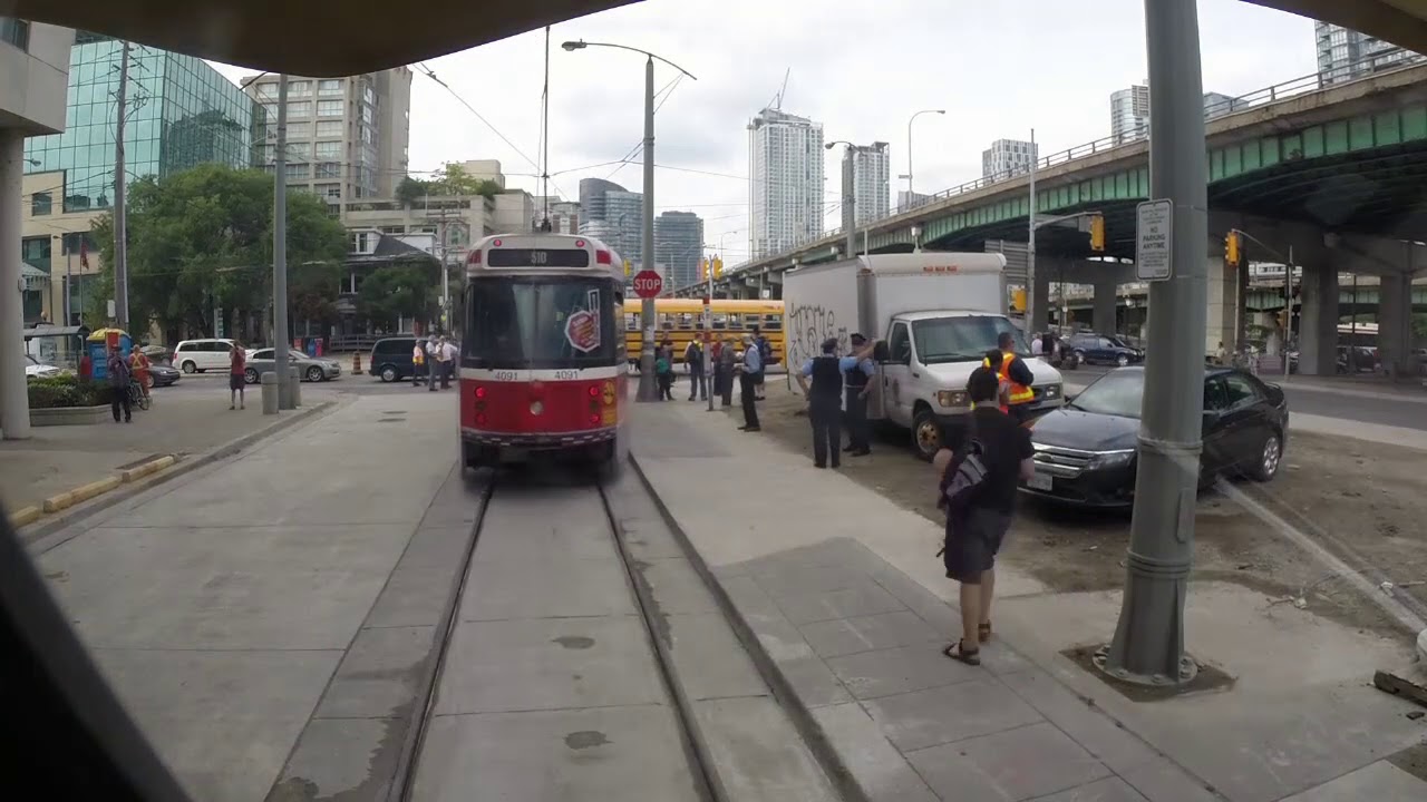 Toronto Streetcar: PCC Time Lapse