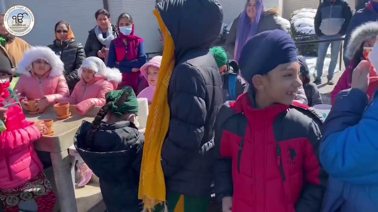 Sikh Children learn how to grow healthy food at GGSF Sikh center