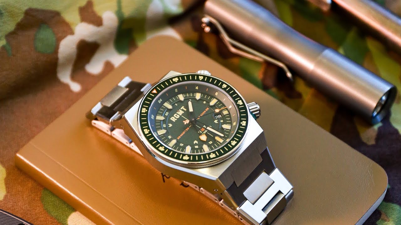 Лучшие автоматические часы за свои деньги (RGMT Marksman GMT)