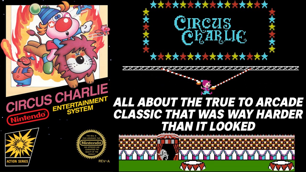 Circus Charlie (NES 1986) — Konami’s Cheerful Nightmare That Tested Your Sanity