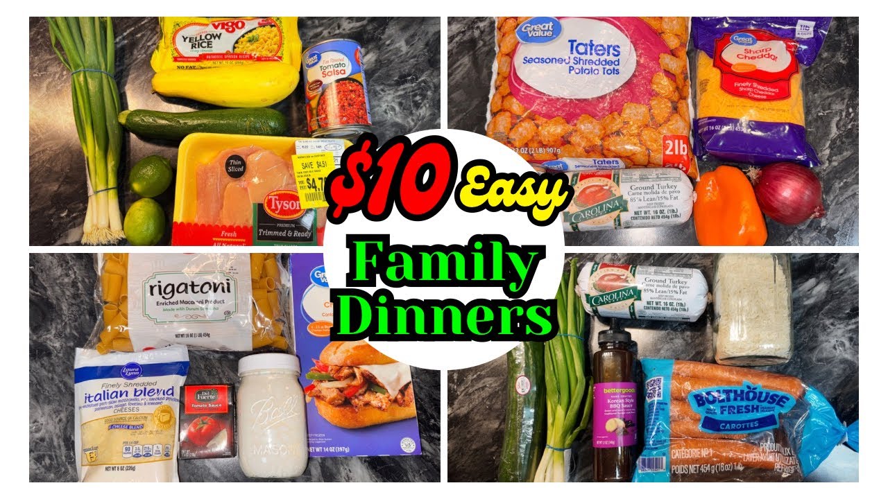 $10 Budget Meals To Start Off 2026‼️ ✨Eating Good Without Spending A Fortune✨