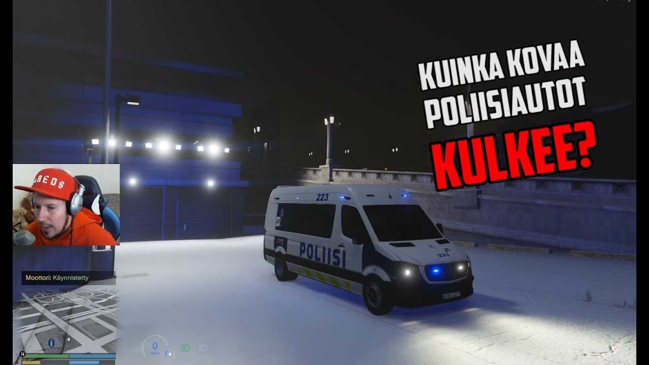 GTA V RP - Testataan poliisiautojen ja prätkän TOPSPEED! #23 (poliisi)