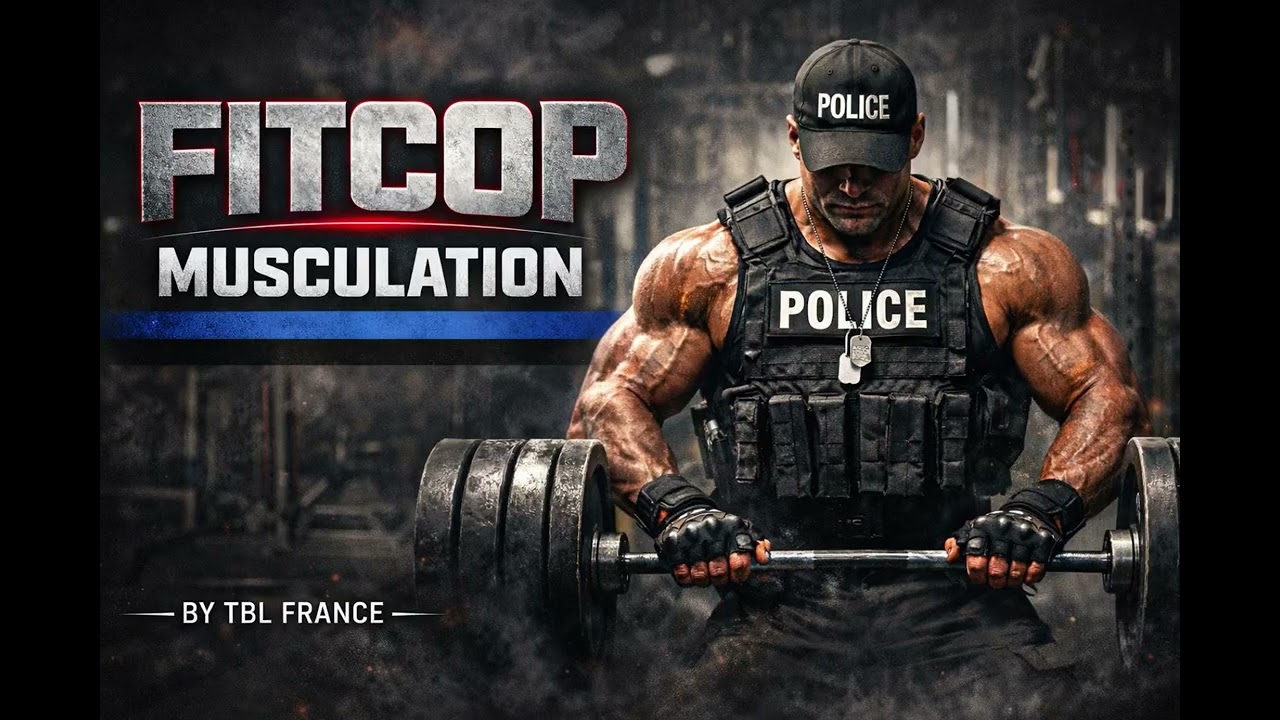 FITCOP — MUSCULATION - Thin Blue Line France  - Hardstyle Motivation Forces de l’Ordre