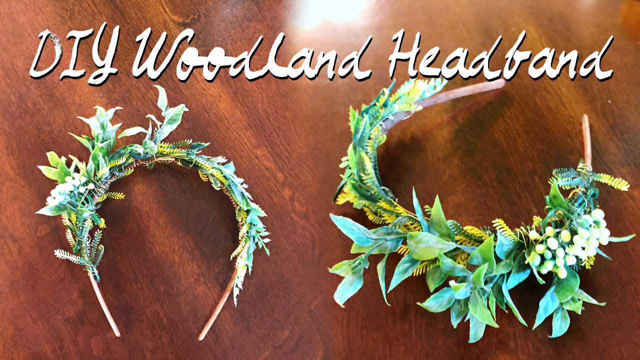 DIY Woodland Headband