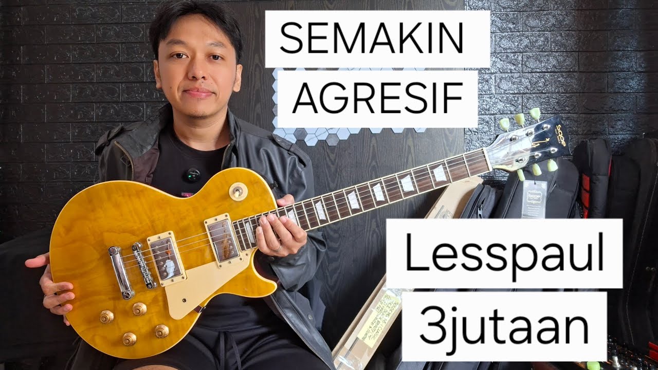 SQOE SELP220 LEMON DROP | sebagus apa, detail gitar china?