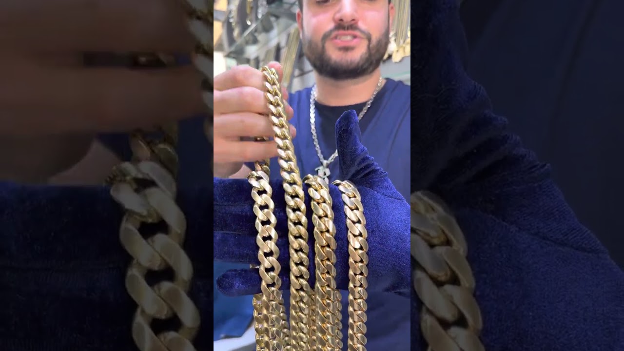What&rsquo;s the difference between hollow, semi-solid, and solid Gold chains.