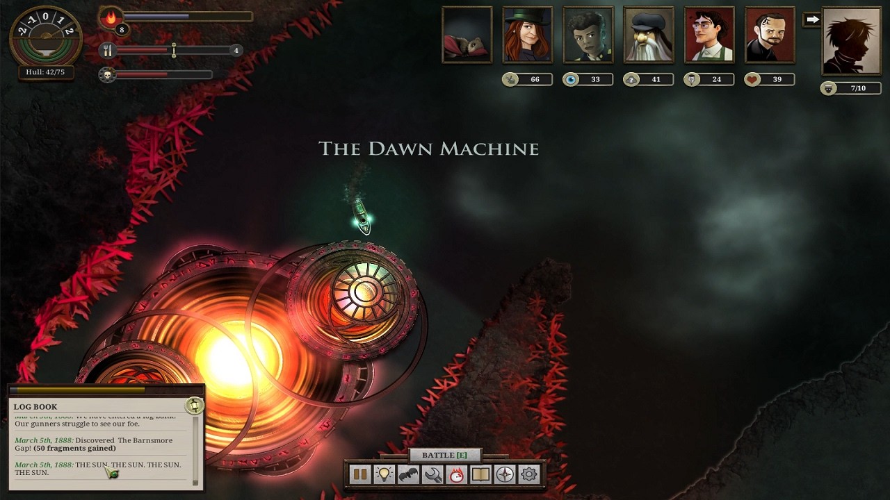 Sunless Sea,The Dawn Machine of the Sunless sea & Surviving a Dreadnought.⚓