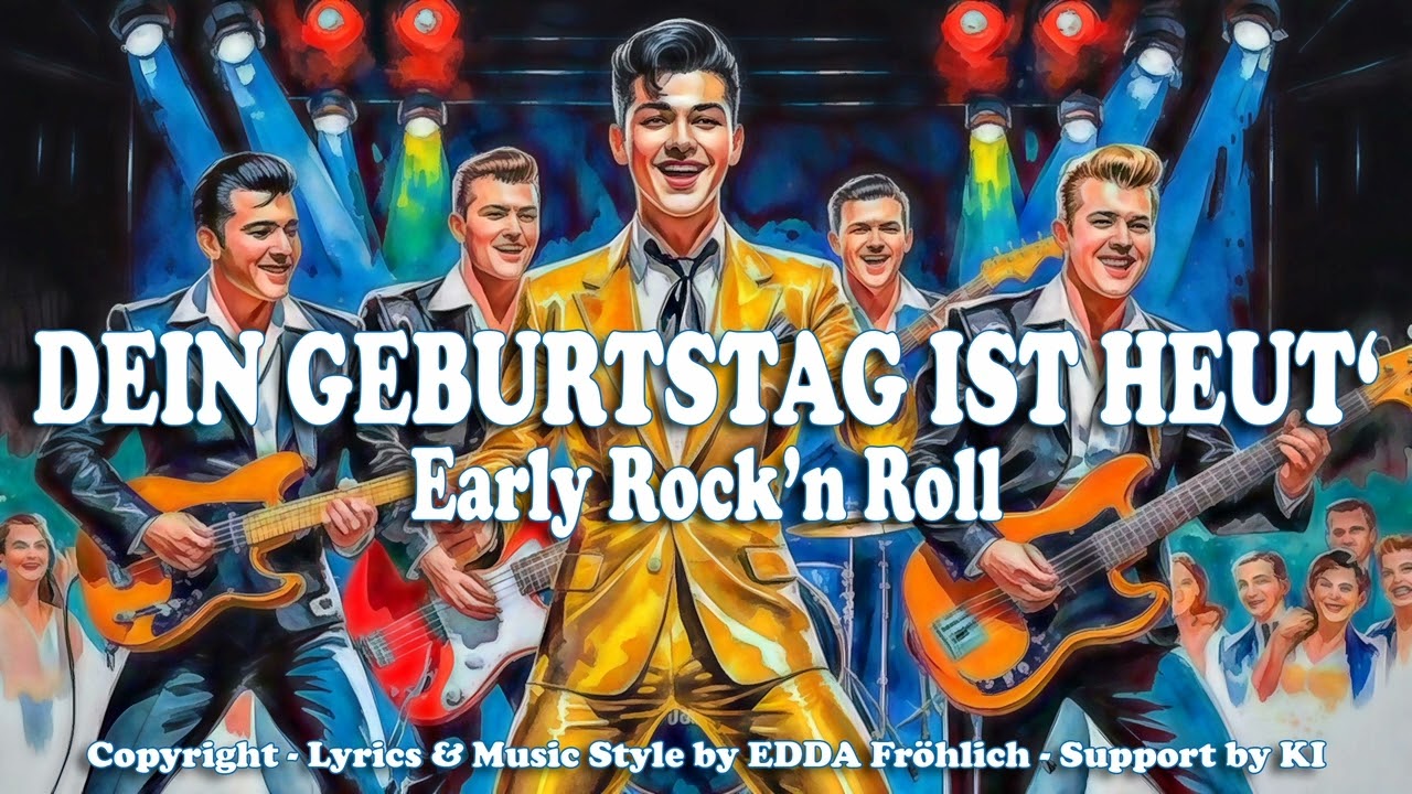 DEIN GEBURTSTAG IST HEUT‘   Early Rock'n Roll