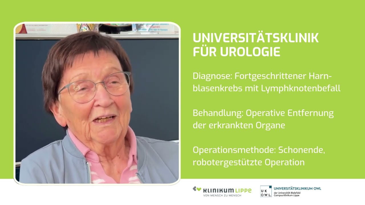 Universit&auml;tsklinik f&uuml;r Urologie: Fortgeschrittener Harnblasenkrebs mit Lymphknotenbefall