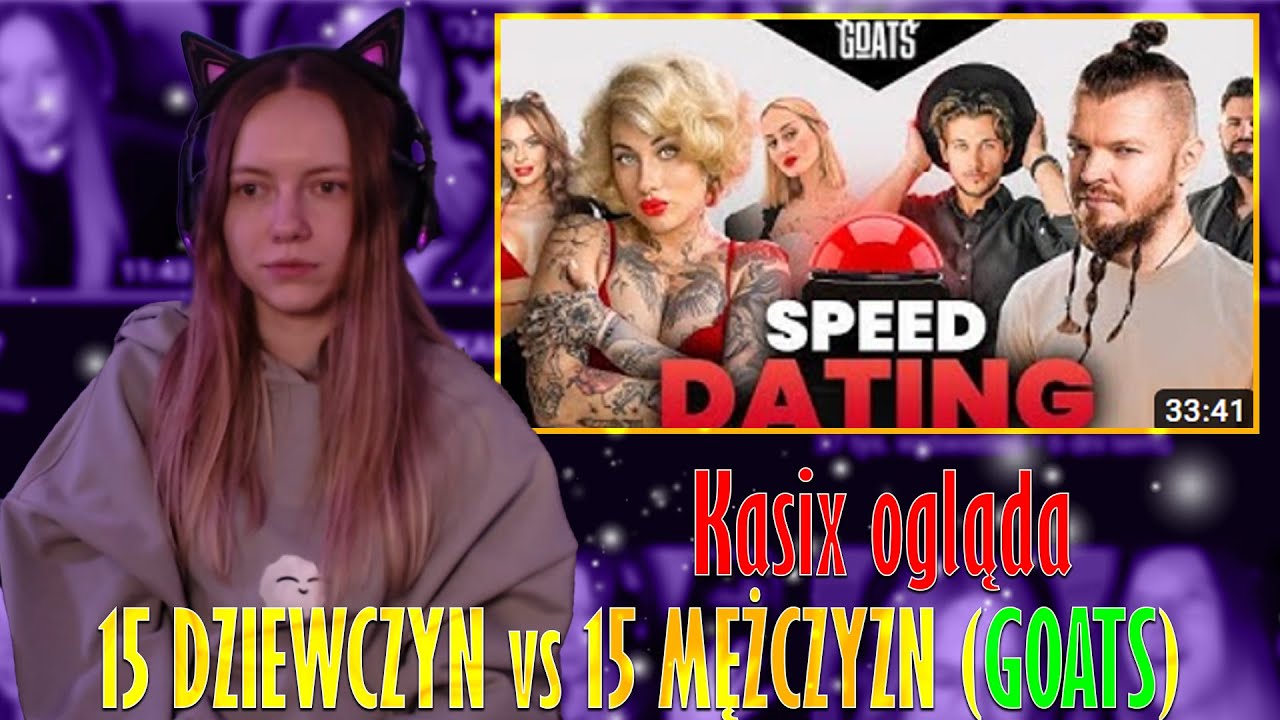 Kasix ogląda 15 DZIEWCZYN vs 15 MĘŻCZYZN - SZYBKIE RANDKI - RED BUTTON