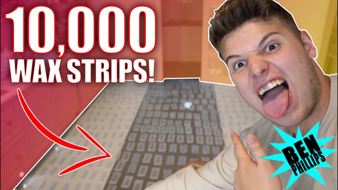 БЕЗУМНЫЕ 10 000 ПОЛОСОК ДЛЯ ДЕПИЛЯЦИИ **РОЗЫГРЫШ!** (МЕСТЬ!!)
