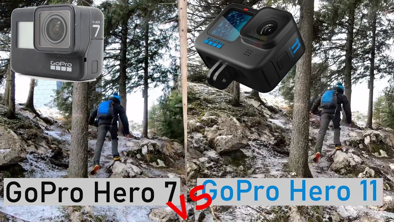 GoPro Hero 11 - unboxing si video compare cu GoPro Hero 7