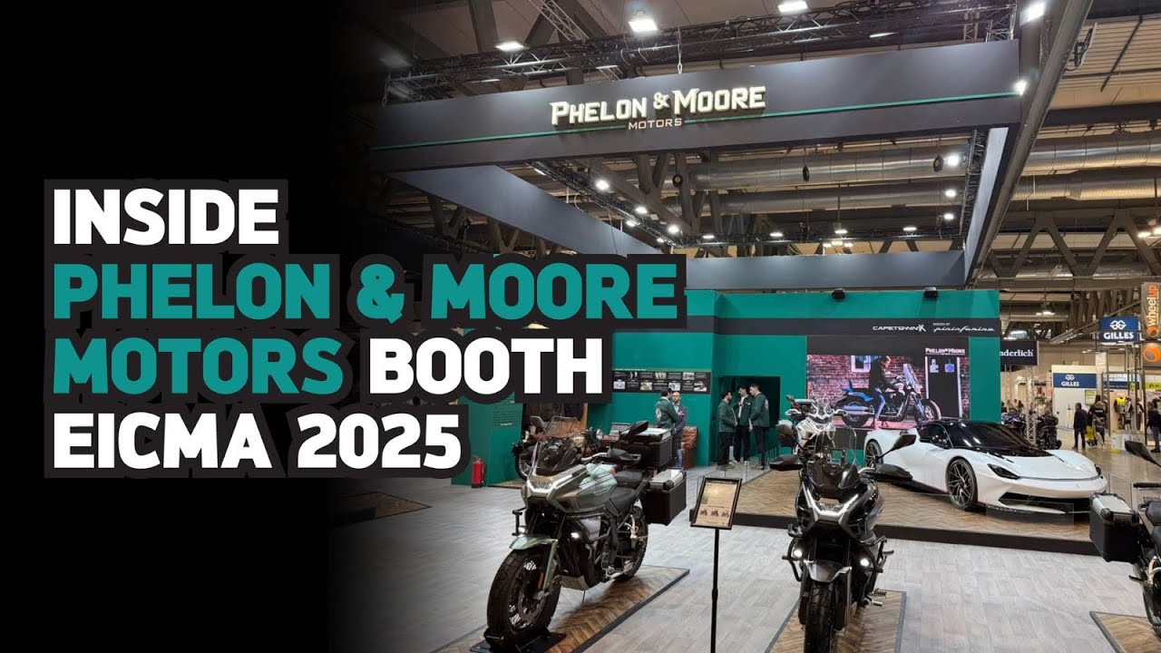 Phelon & Moore Are Back! New Cape Town 7, Panther 578 & Panth&egrave;te Scooters | EICMA 2025