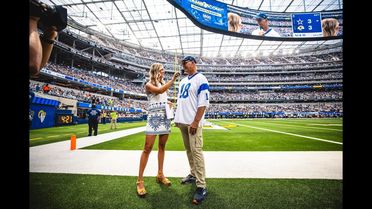 LA Rams Honor Roman Gabriel 18