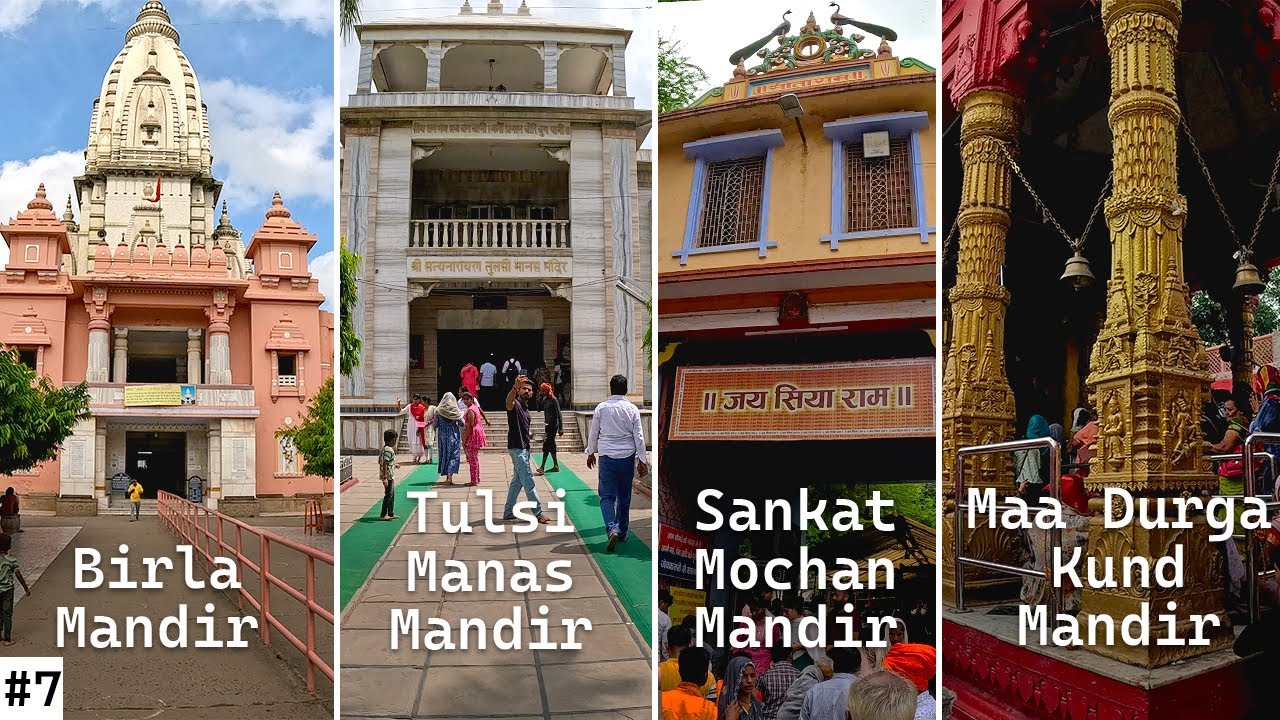 EP 7 | P 1 || MUST-VISIT TEMPLES IN VARANASI | BIRLA TEMPLE | SANKATMOCHAN | DURGAKUND | TULSI MANAS