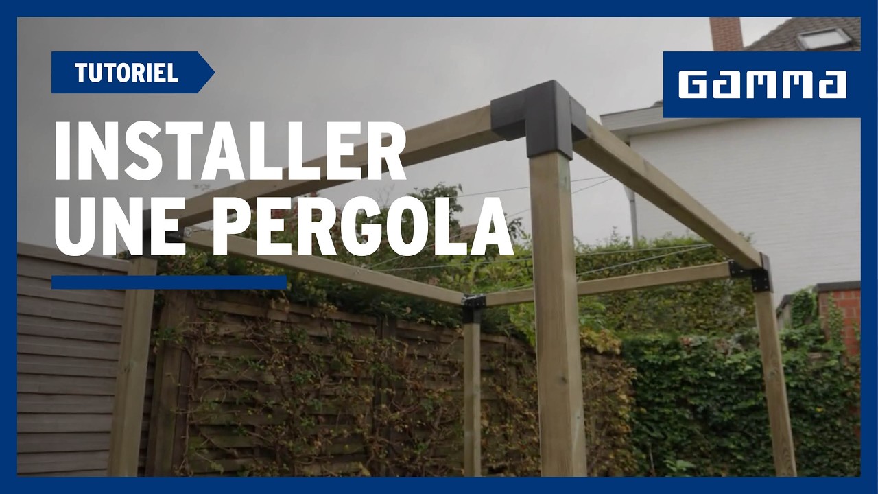 Installer vous-même une pergola en 6 étapes | GAMMA Belgique