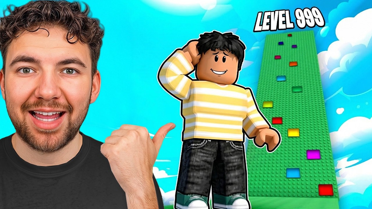 J&rsquo;ai essay&eacute; le WALLHOP TOWER SUR ROBLOX (Impossible)