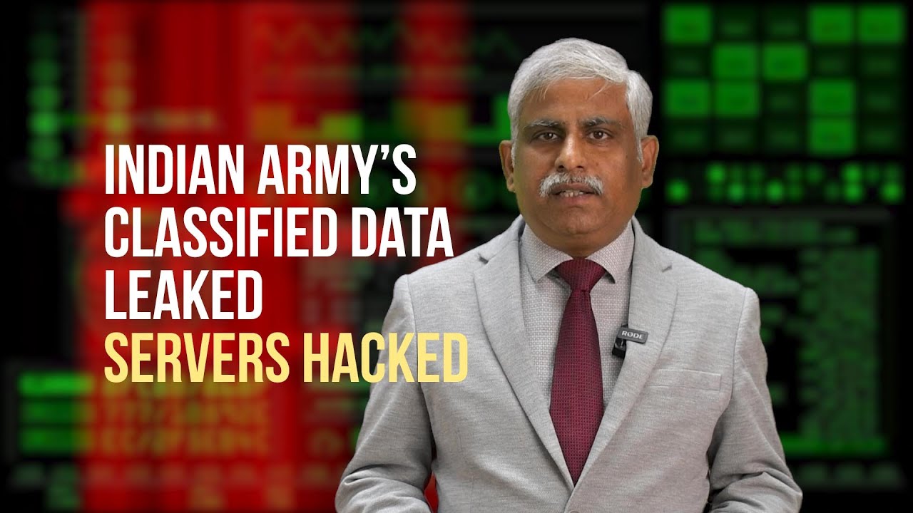 Indian Army's Classified Data Leaked: Defence Manufacturing Firm' s Server Hacked | Data on DarkNet