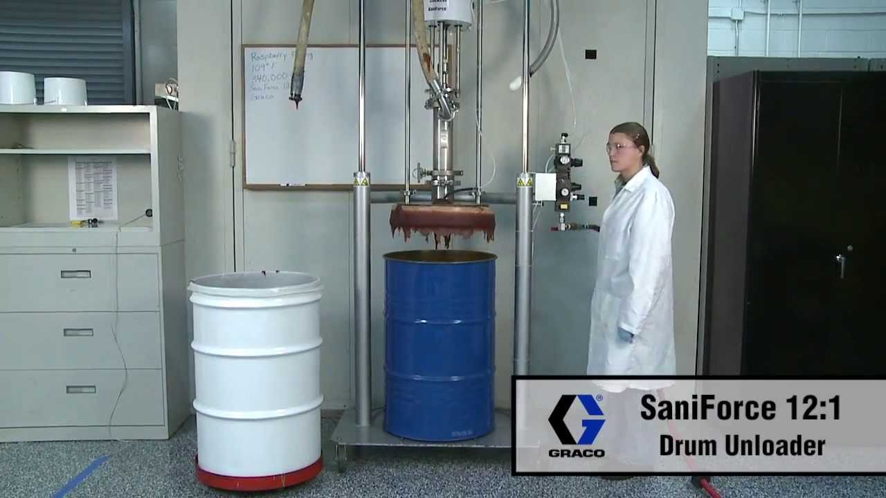 Graco SaniForce Drum Unloader