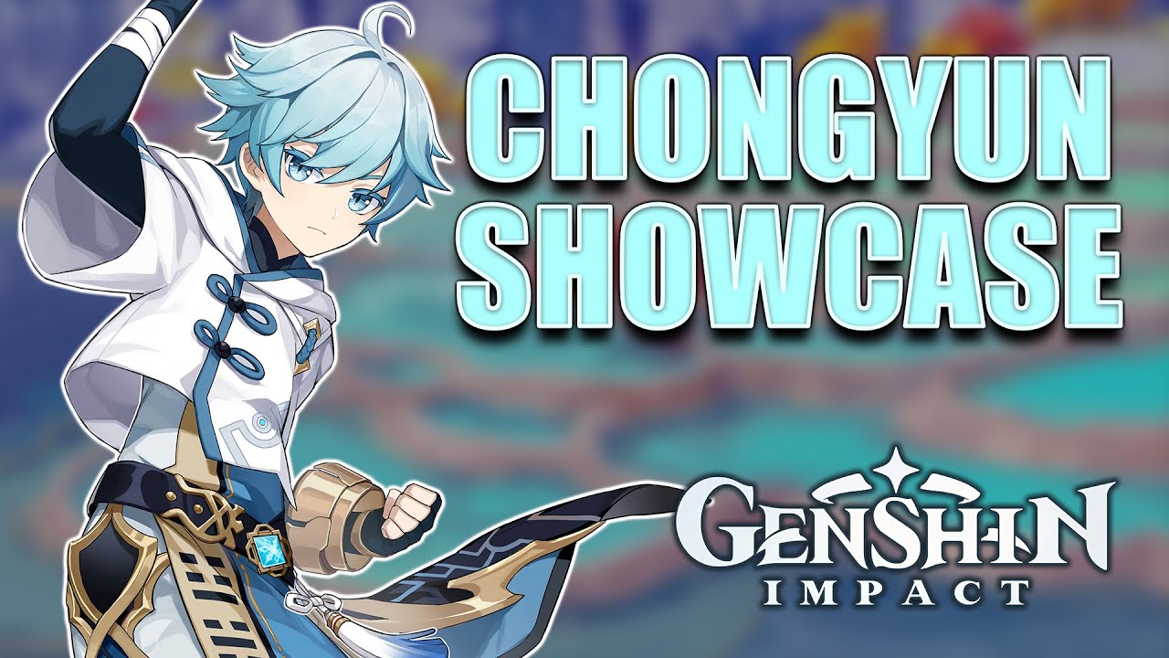 CHONGYUN SHOWCASE | Constellations, Talents & Gameplay | Genshin Impact CN OBT