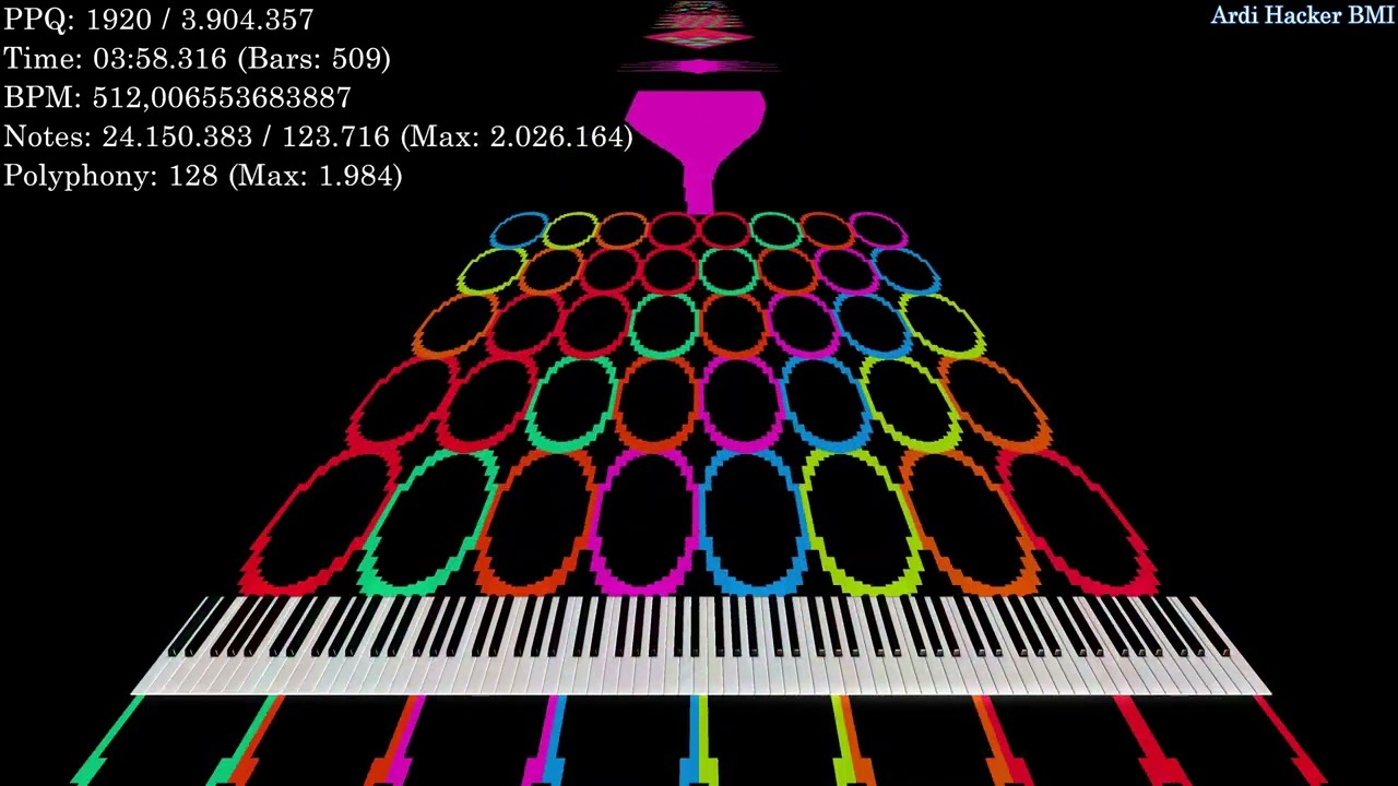 [Art MIDI] Noise Challenge: The Medley Of MIDI Art VII | 67.13 Million