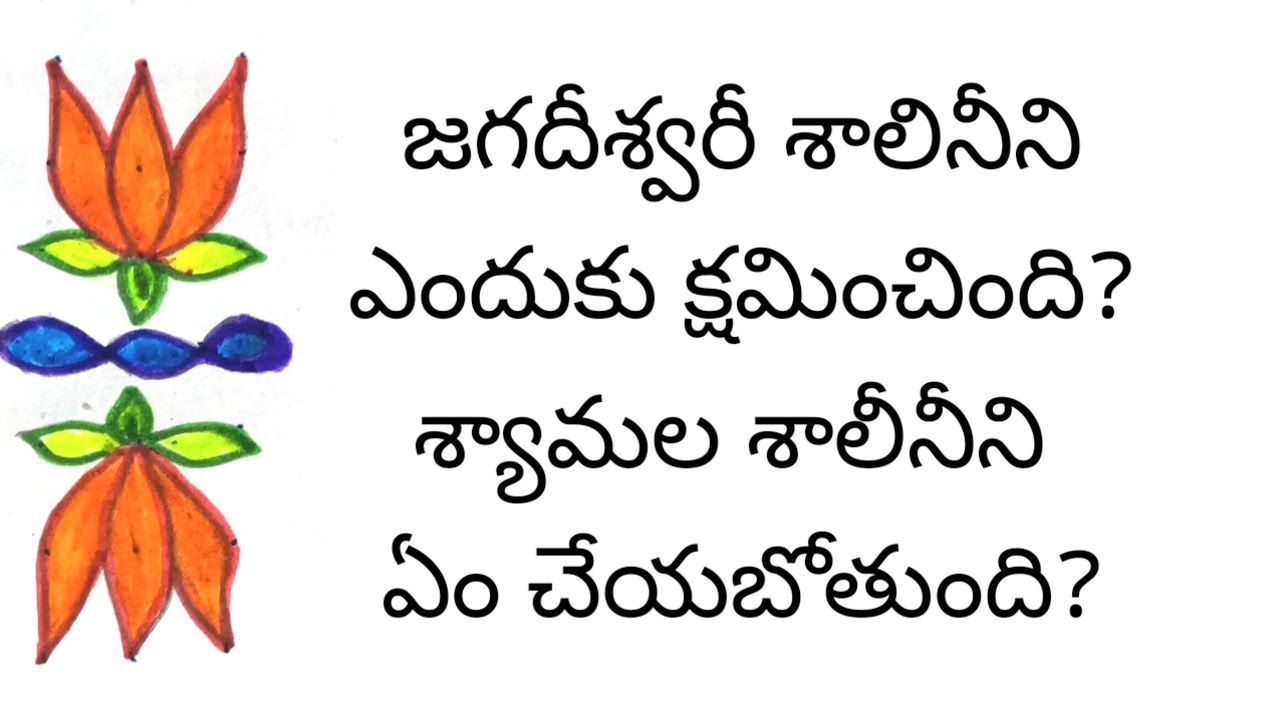 శాలినీని క్రాంతి క్షమించాడా?