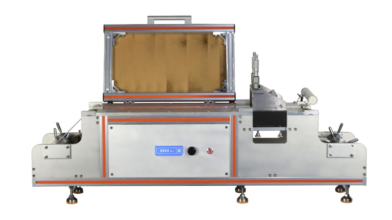 Roll-to-roll doctor blade coating machine
