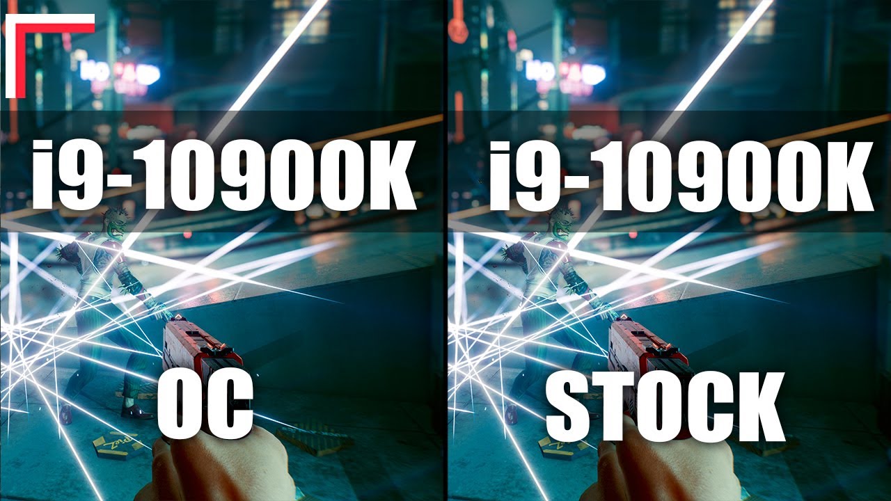 Intel Core i9-10900K OC vs i9-10900K Stock &mdash; Тест в 8 играх! [1080p, 1440p]