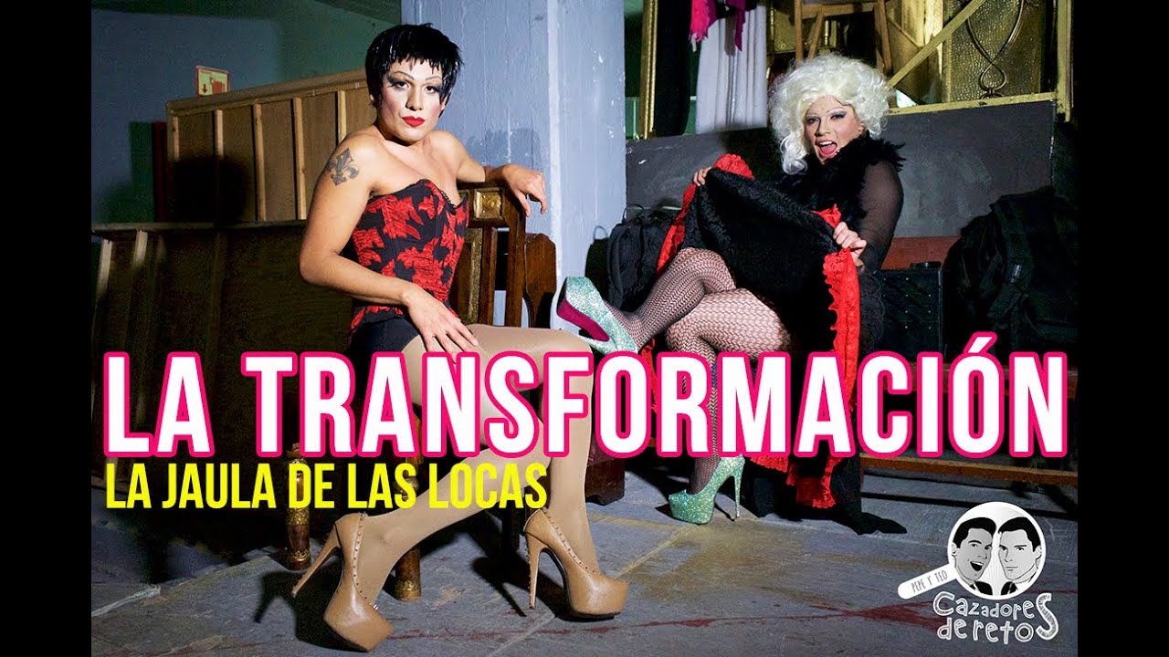 Reto Maquillaje DragQueen La Jaula de las Locas | Pepe y Teo | Cazadores de Retos