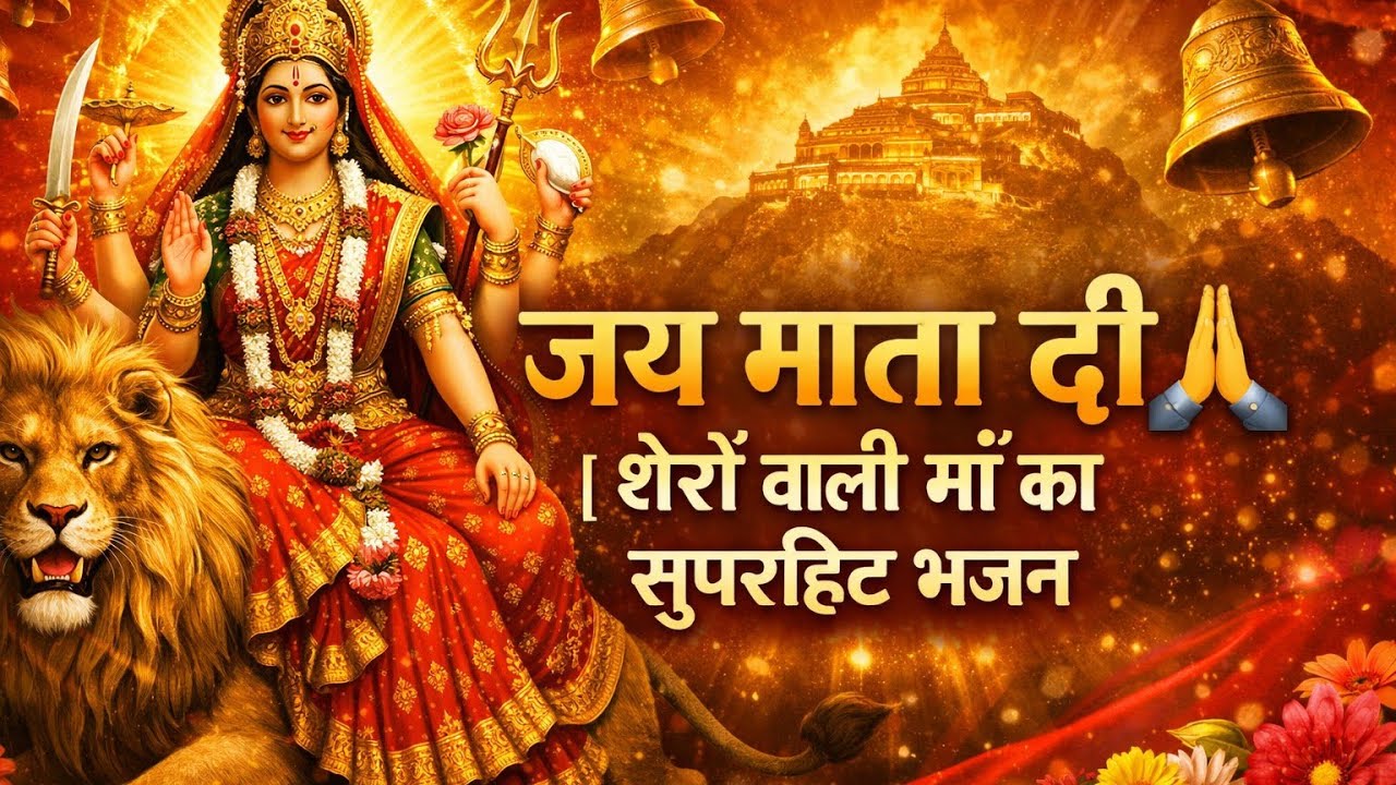 🌺 जय माता दी – शेरों वाली माँ का सबसे भावपूर्ण