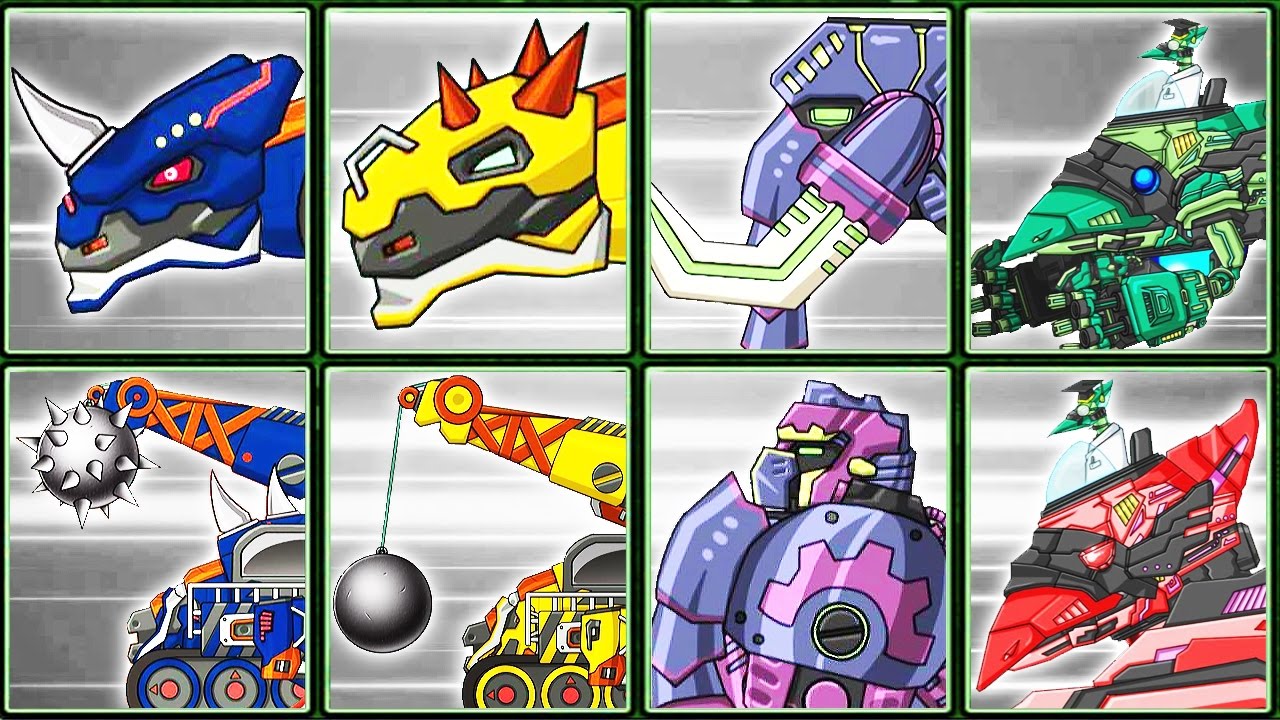 Dino Robot Corps #10: Dark Euoplo & Transformers | Eftsei Gaming