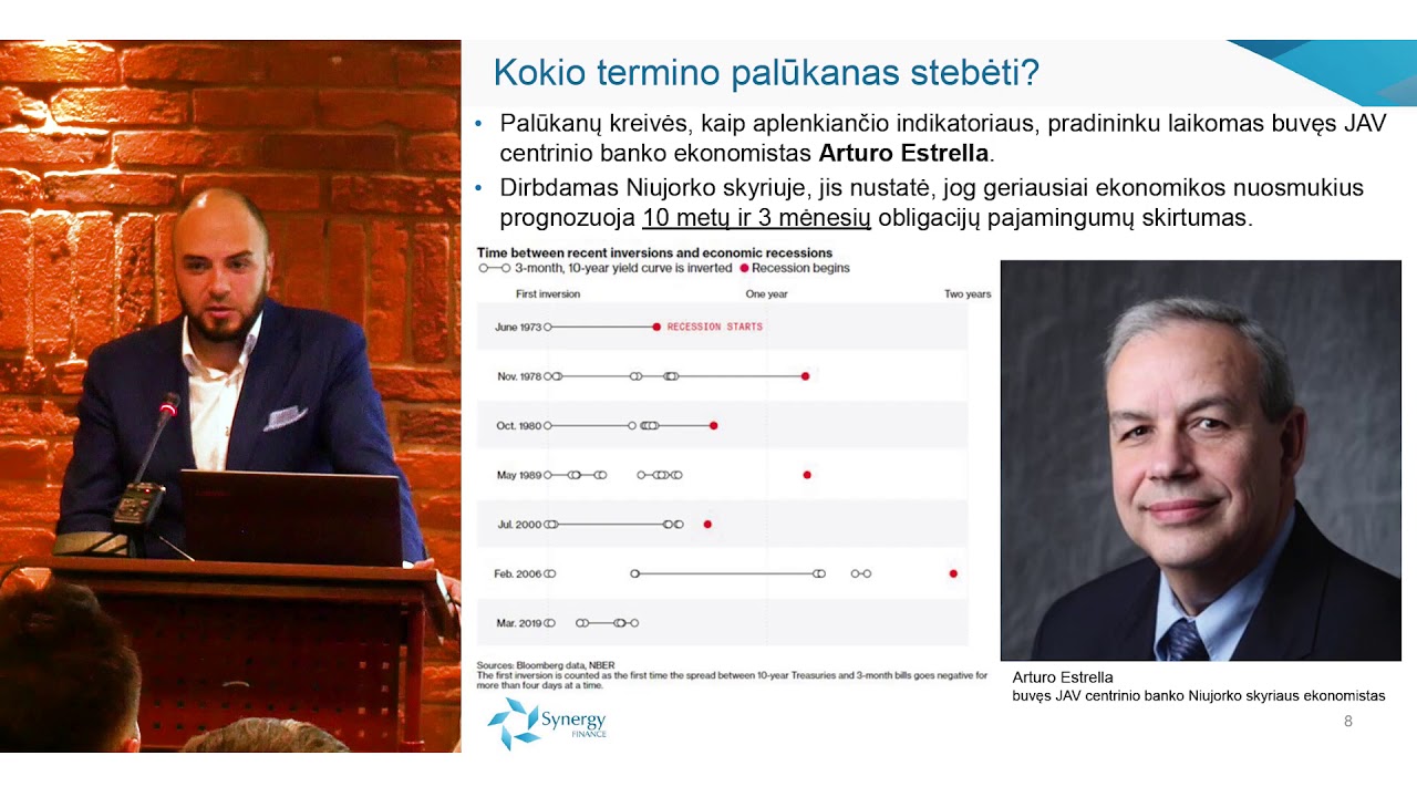Palūkanų normų kreivė: ką prognozuoja inversijos?