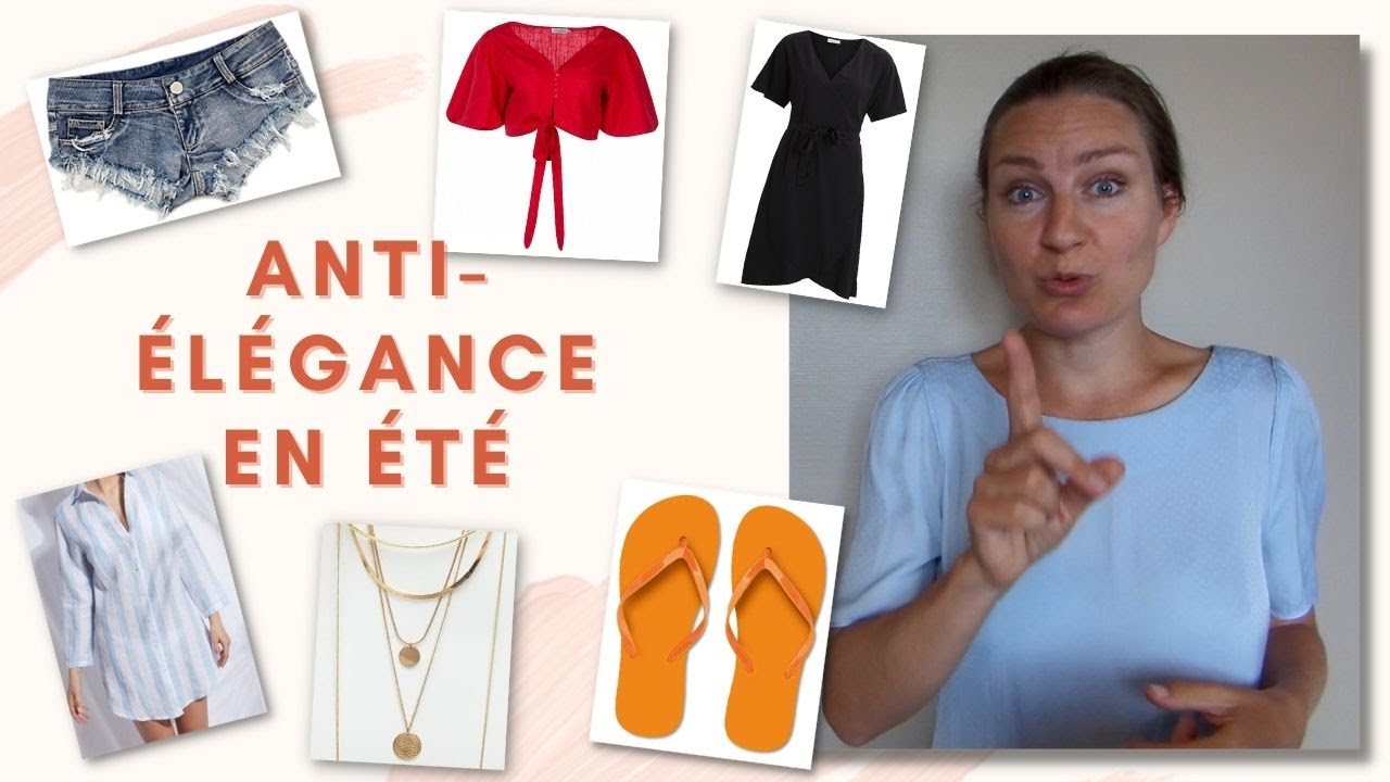 Anti élégance en été : la liste des vêtements à jeter