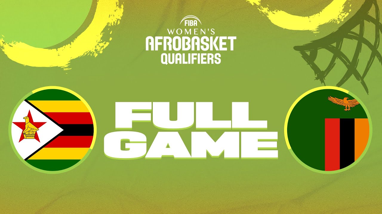Zimbabwe v Zambia | Full Basketball Game | FIBA Women's AfroBasket 2023 - Qualifiers