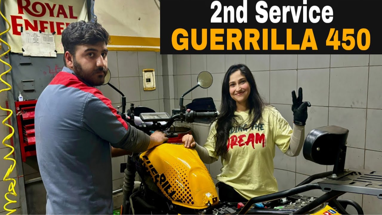 Guerrilla 450 / Second Service🏍️