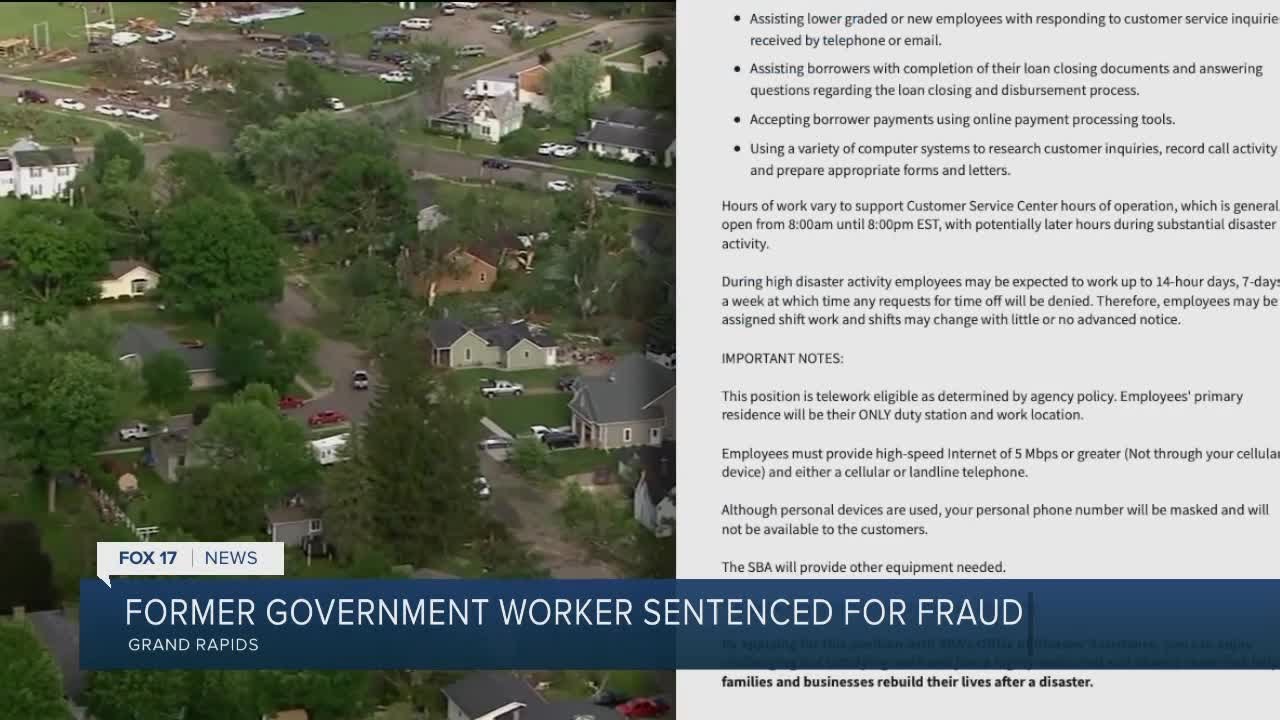 Former SBA Employee Sentenced for Fraud
