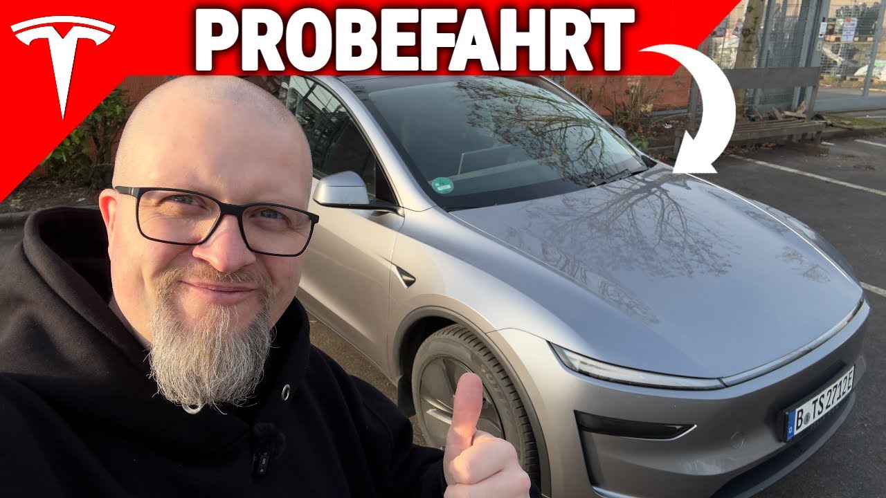 Probefahrt im neuen Tesla Model Y LAUNCH Modell | Wie ist das Fahrwerk? 😱🔥