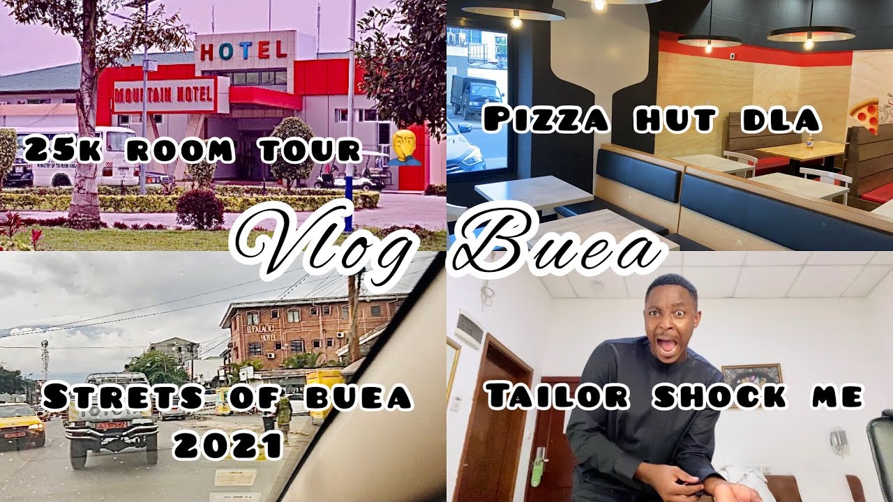 WEEKEND IN BUEA: STREETS OF BUEA 2021/ MOUNTAIN HOTEL ROOM TOUR /PIZZA HUT DOUALA, CAMEROON.