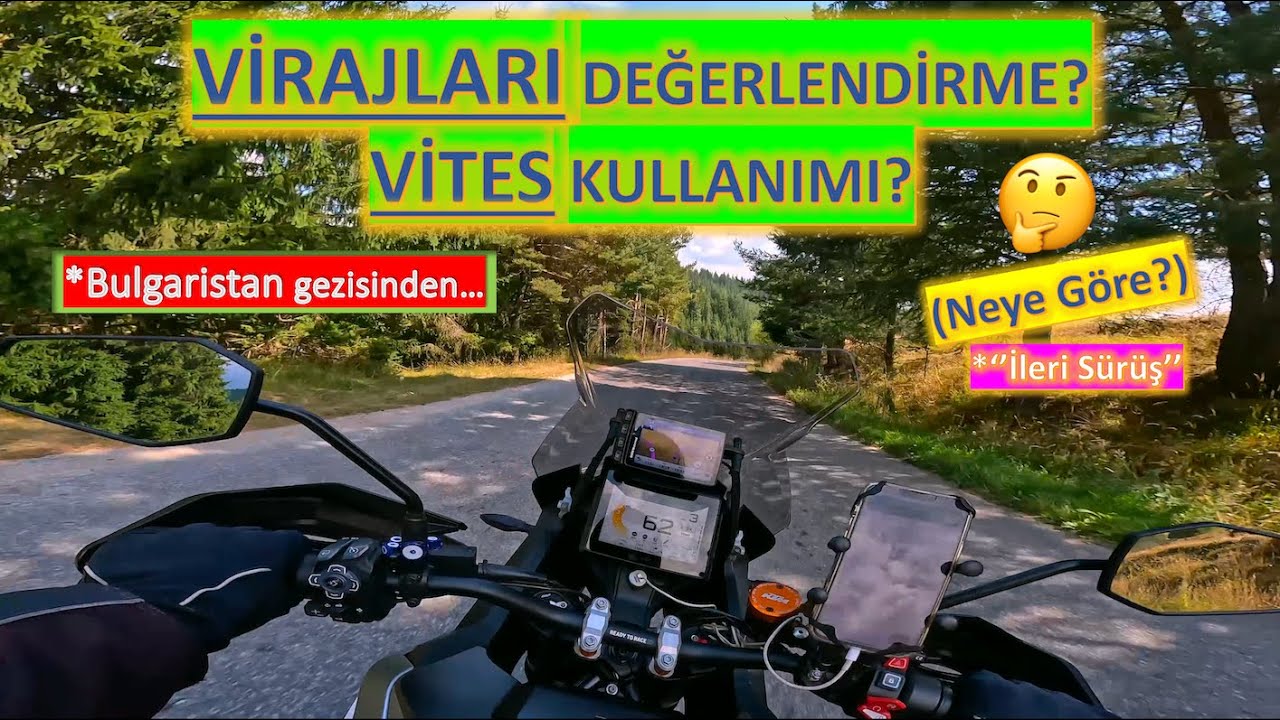 SÜRÜŞ | VİRAJLAR VE VİTES?🤔 | BULGARİSTAN'da BİRLİKTE SÜRELİM😊| GEZİ | İleri Sürüş