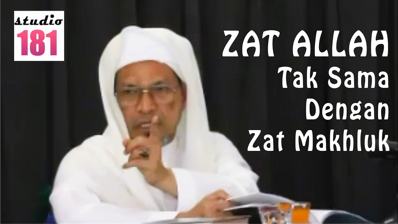 Baba Ismail Sepanjang - ZAT ALLAH Tak Sama Dengan Zat Makhluk